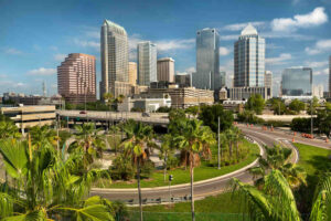 Downtown Tampa city skyline