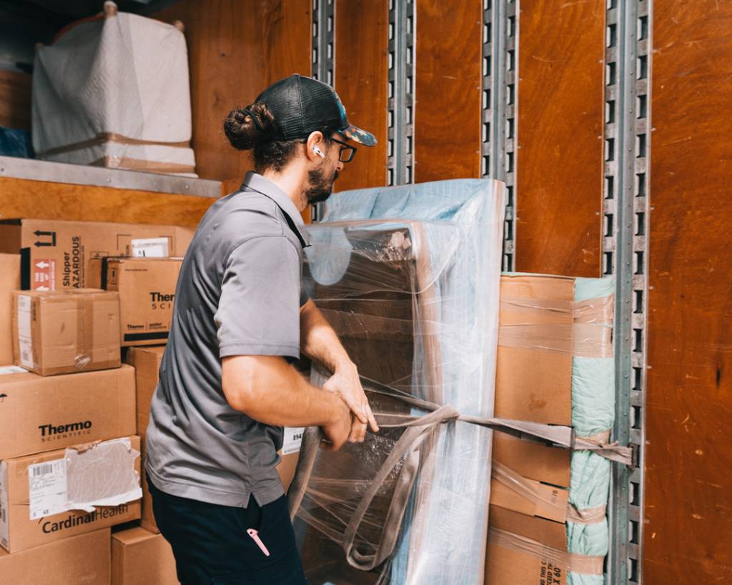 A moving van on a DIY move.
